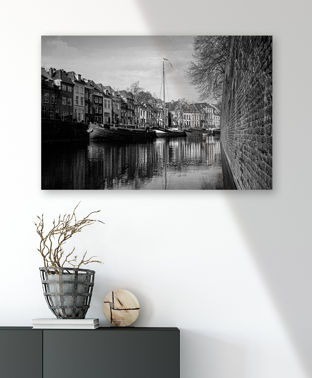 foto brede haven Den Bosch 60x90